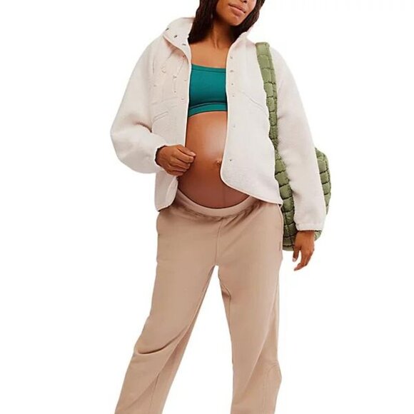 Free People x Hatch Natural Maternity Hit Jacket - Size Small - NWT - Picture 1 of 6